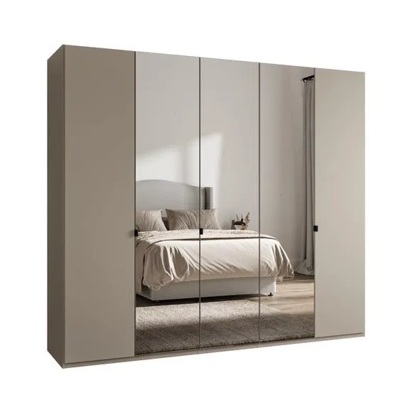 Wiemann Kahla 5 Door Mirrored Wardrobe 3
