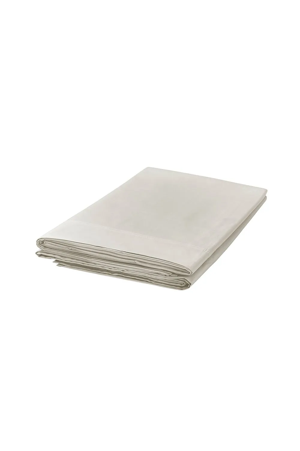 1951 'Luxury 300 Thread Count' Egyptian Cotton Flat Sheet in Light Beige 1