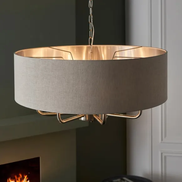 Vogue Sandringham Mid Century 8 Light Adjustable Pendant Light 4