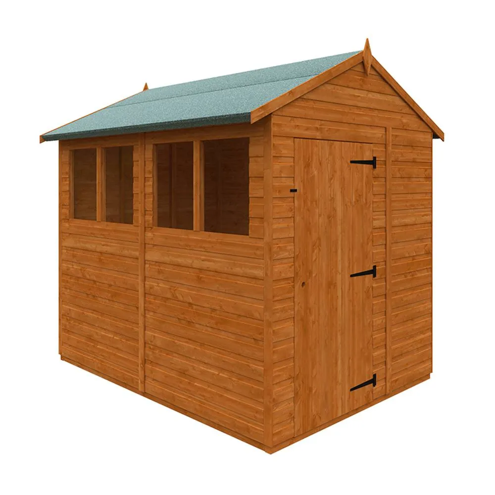 Buttercup Farm 8x6 Flex Apex 12mm Flex - L238.8 x W175 x H213.5 cm - Burnt Orange