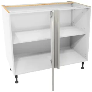 Wickes Madison Gloss Stone Corner Base Unit - 1000mm 2