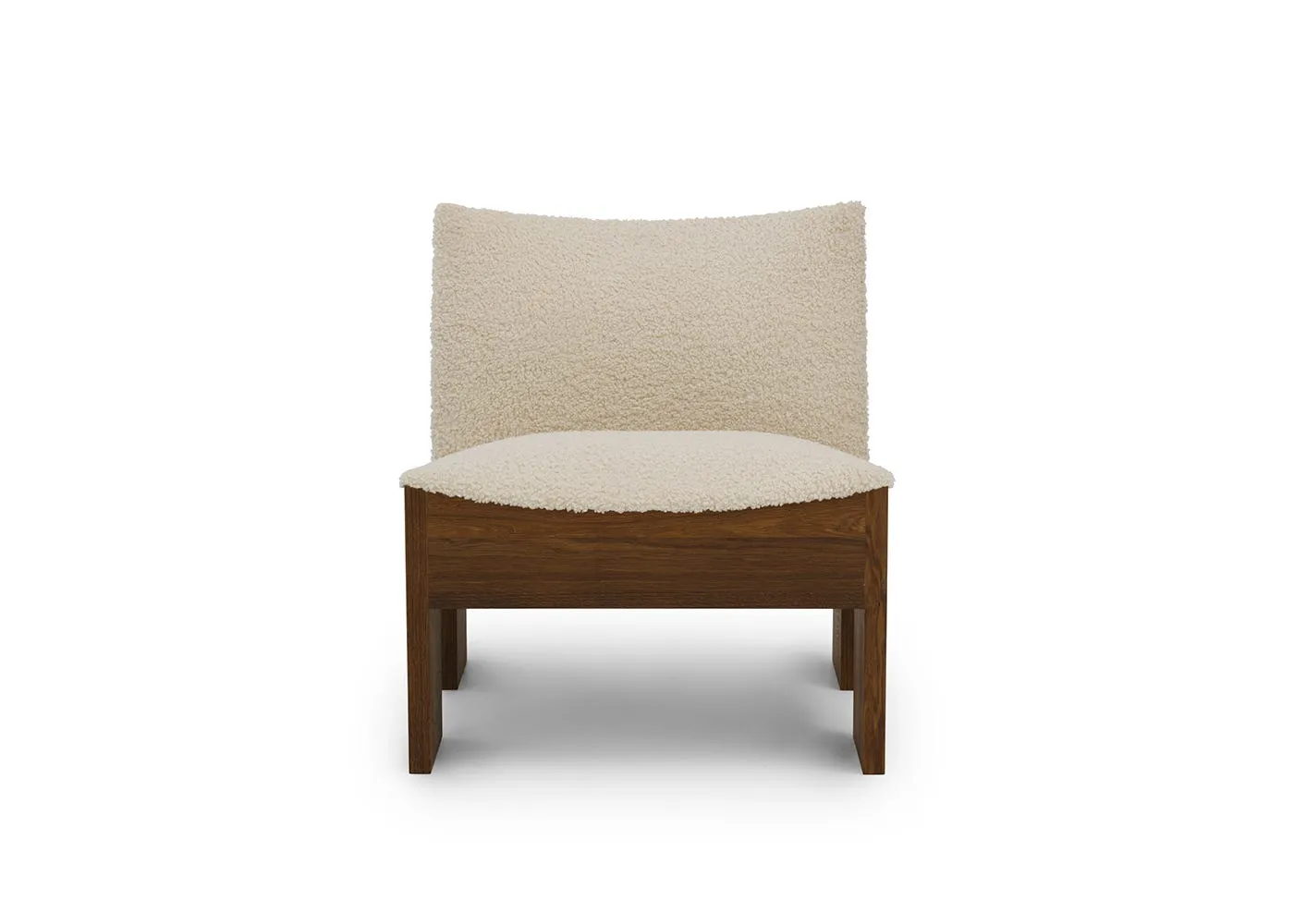 New Works Tenon Lounge Chair Fumed Oak Drake 002 Spacedust