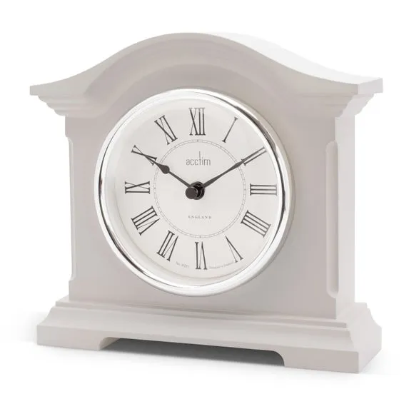 Acctim Cliffburn Taupe Mantel Clock 3