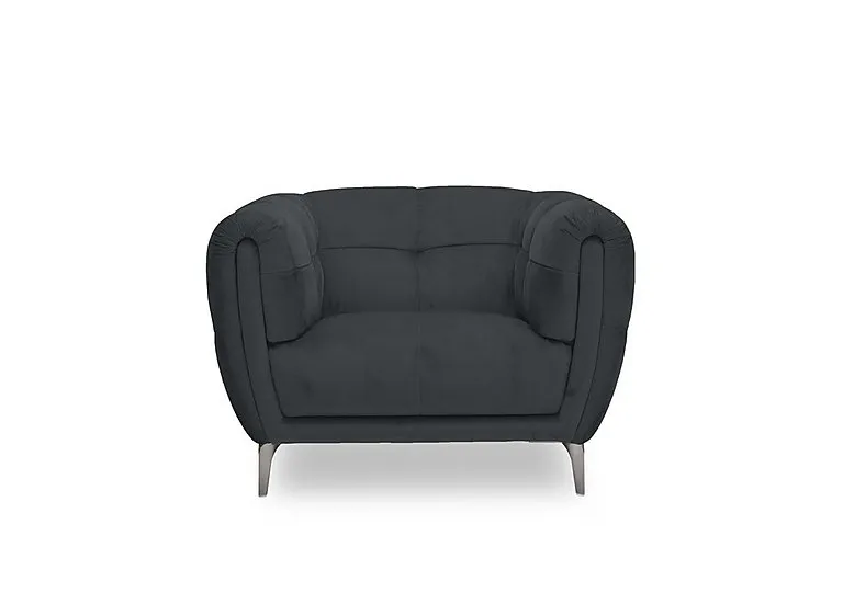 Sienna Fabric Chair - Opulence Charcoal