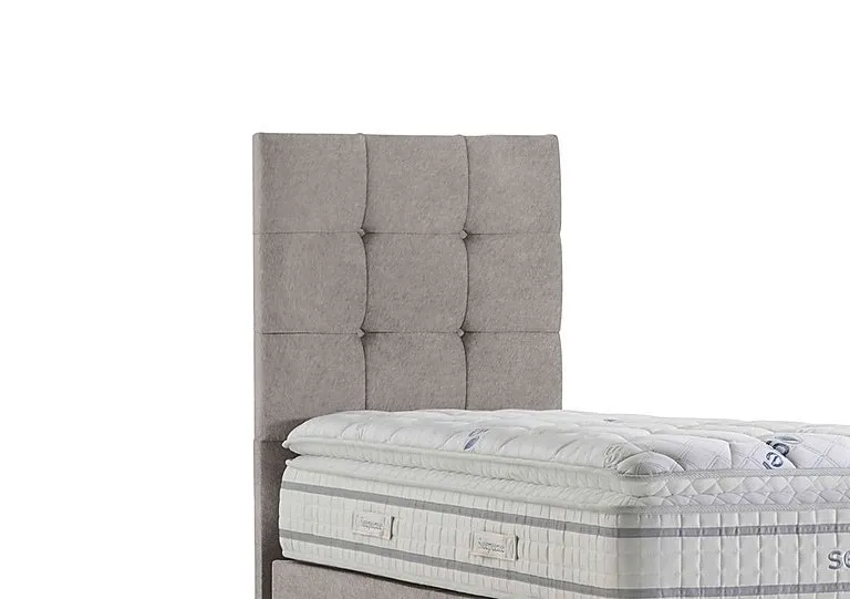 Apex Floor Standing Headboard - Single - Tweed Biscuit