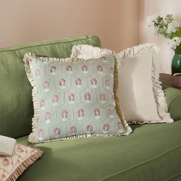 Wylder Nature Agatha Fibre Square Cushion