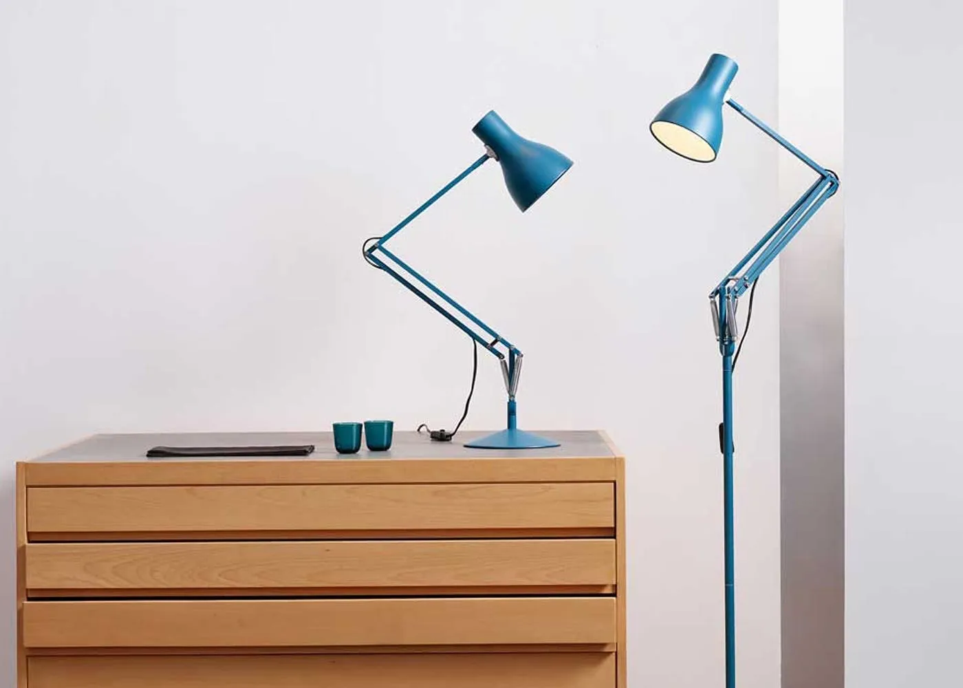 Anglepoise Type 75 Floor Lamp Margaret Howell Yellow Ochre 3
