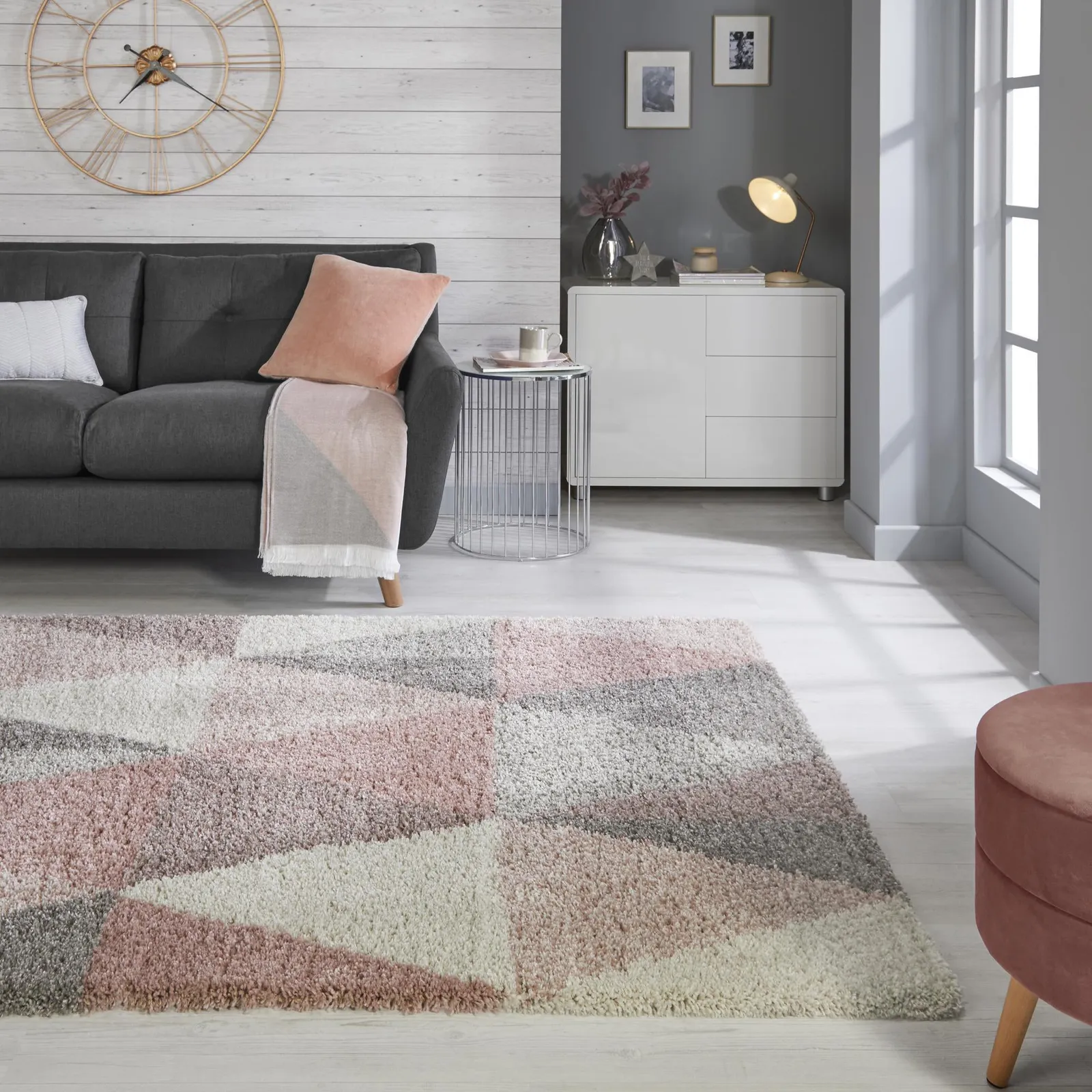 Durban Berber Rug Durban Pink