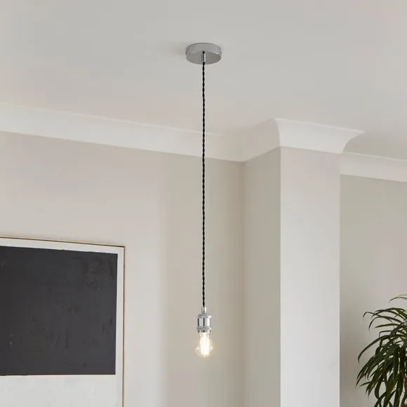 Charlie Industrial Adjustable Pendant Flex Ceiling Light Cable 1
