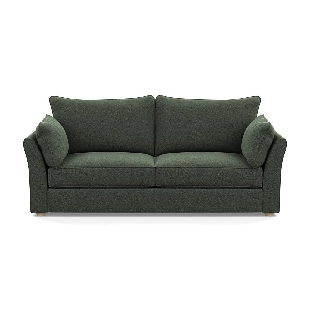 Heal's Tailor 4 Seater Sofa Boucle Fern Natural Beech Feet