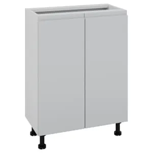 Wickes Lakemoor Dove Grey Slimline Depth Base Unit - 500mm