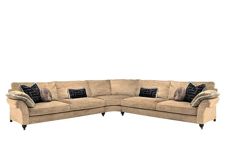 Princeton Ruched Large Corner Sofa