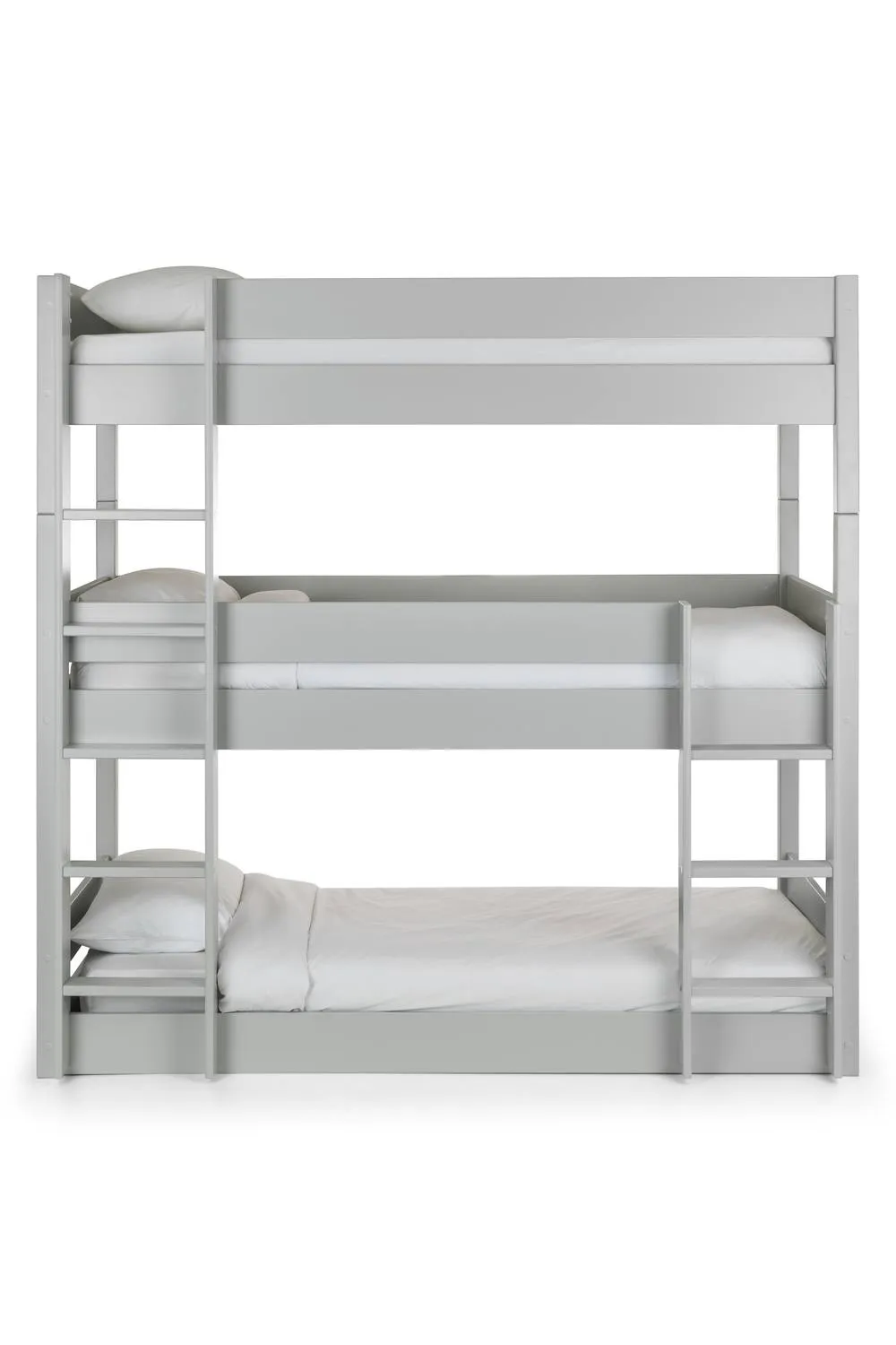Julian Bowen Trio 3 Tier Triple Bunk Bed in Grey 4