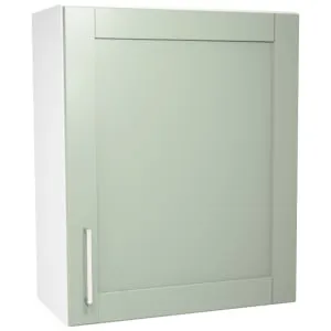 Wickes Ohio Reed Green Shaker Wall Unit - 600mm