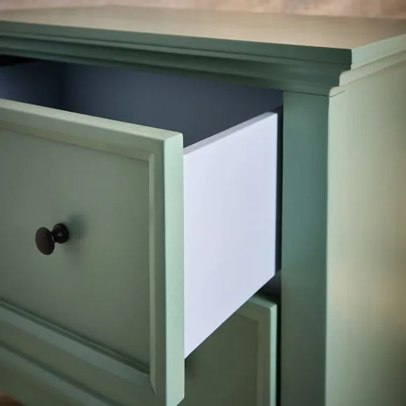 Origin of Colour 2 Drawer Wide Bedside Table 5