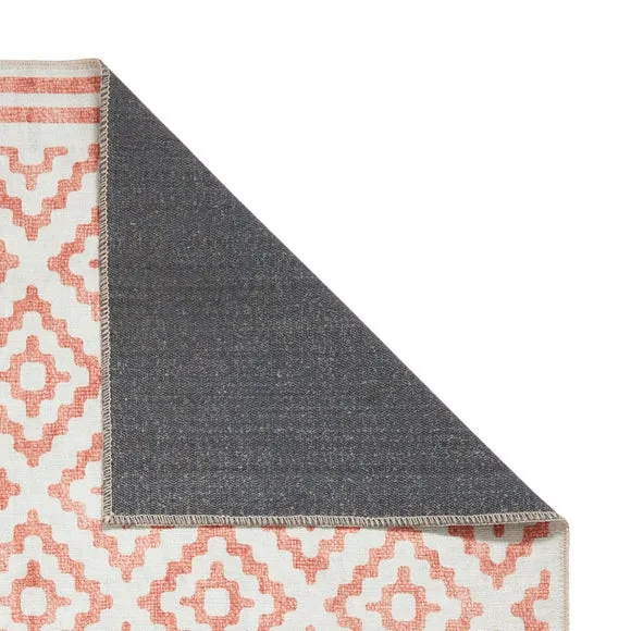 Coral Diamond Rug 3