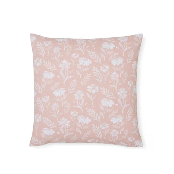 Timeless Floral Cotton Square Cushion Cover 3