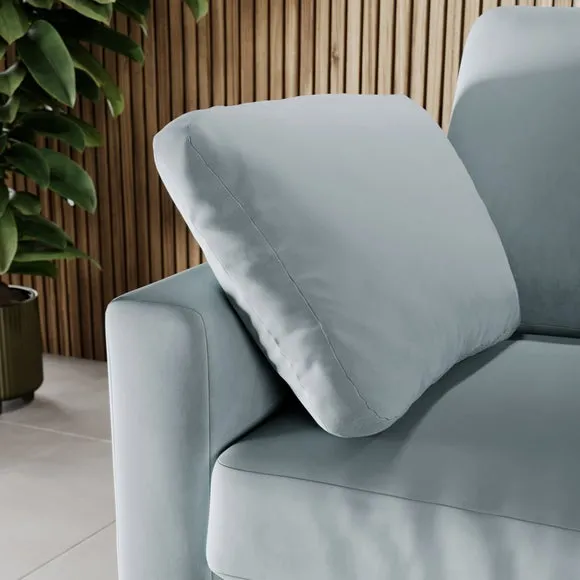 Apollo Vintage Velvet Corner Chaise Sofa 5