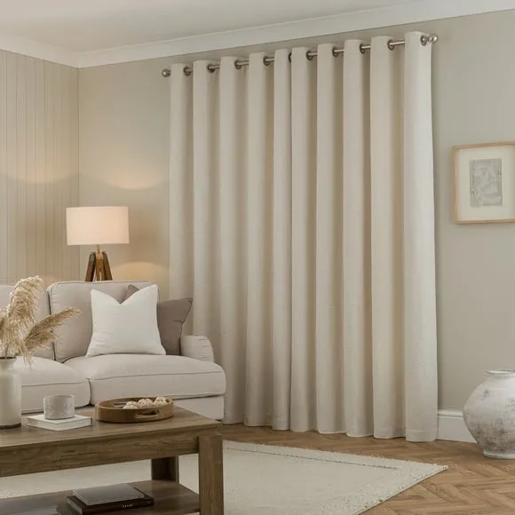 Sorrel Boucle Eyelet Curtains 4