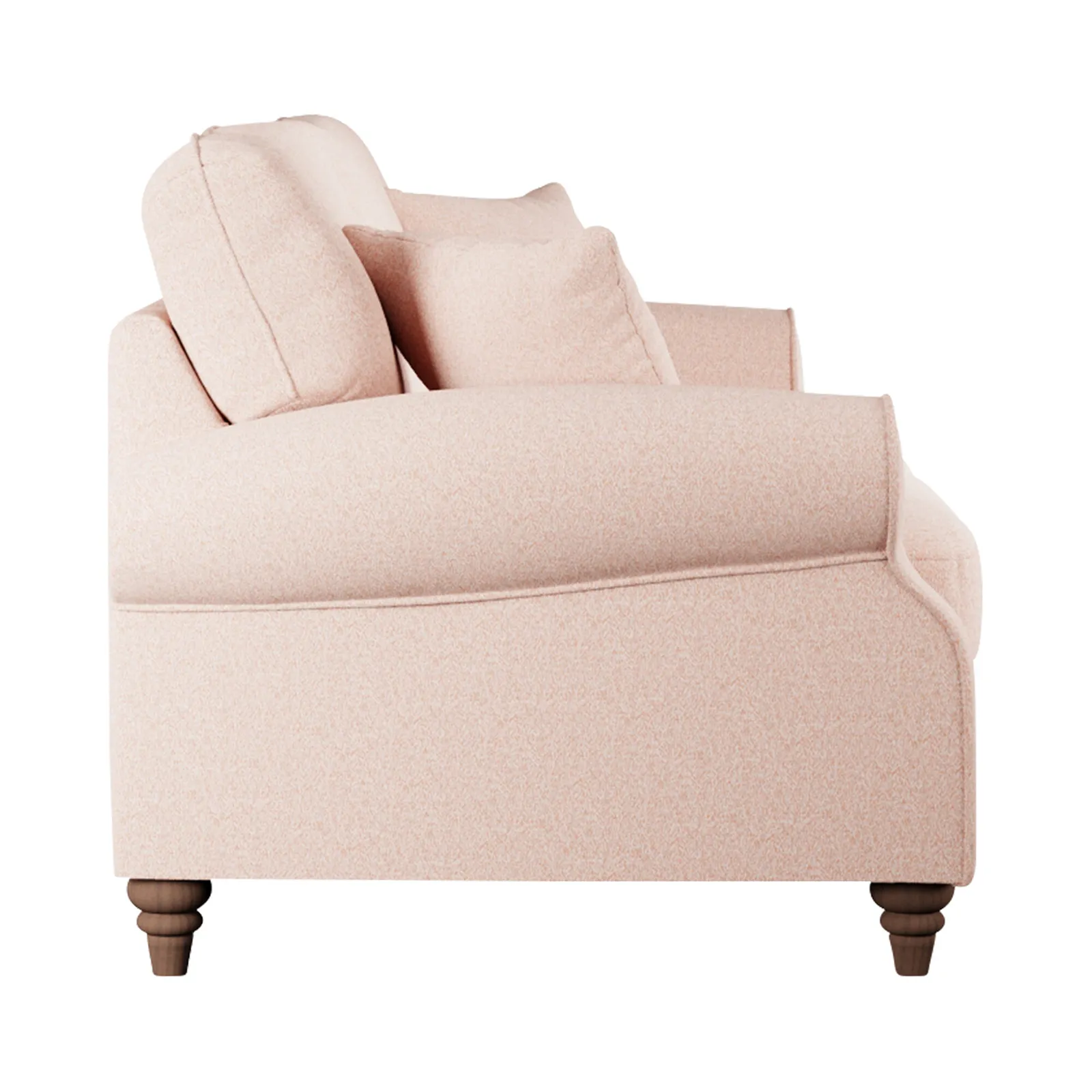 Hattie 4 Seater Sofa, Pink Fabric | Barker & Stonehouse 3
