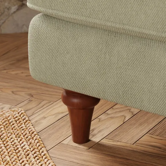 Beatrice II Soft Tonal Chenille Snuggle Chair 4