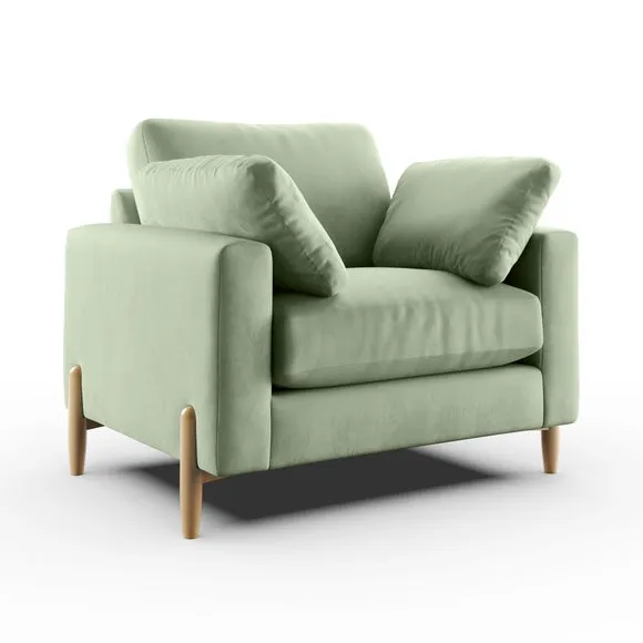 Apollo Vintage Velvet Snuggle Sofa 6