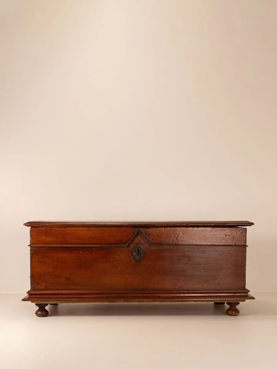 Vintage Storage Box, Wood, England