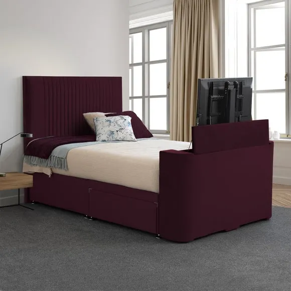 Sweet Dreams Opulence Vertical Pleated TV Bed 1