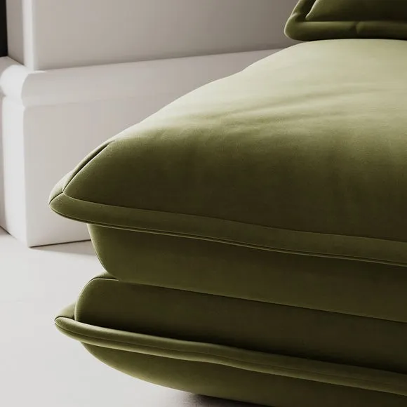 Jackson Velvet Foldable Single Sofa Bed 3