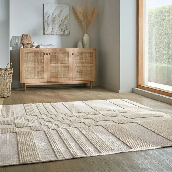 Checkerboard Washable Rug