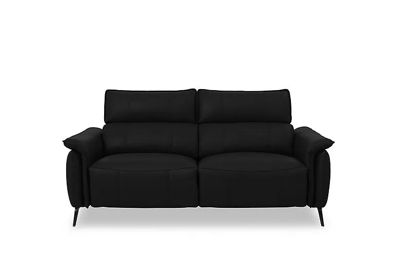 Jude Leather 3 Seater Power Recliner Sofa with Power Headrests