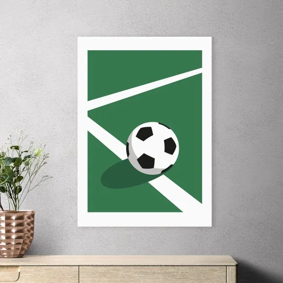East End Prints Football Print by Rocket Jack 1