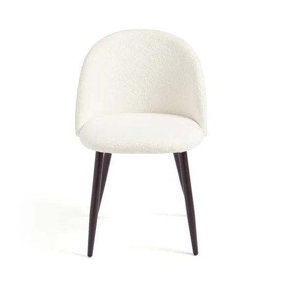 Astrid Dining Chair, Ivory Boucle 4