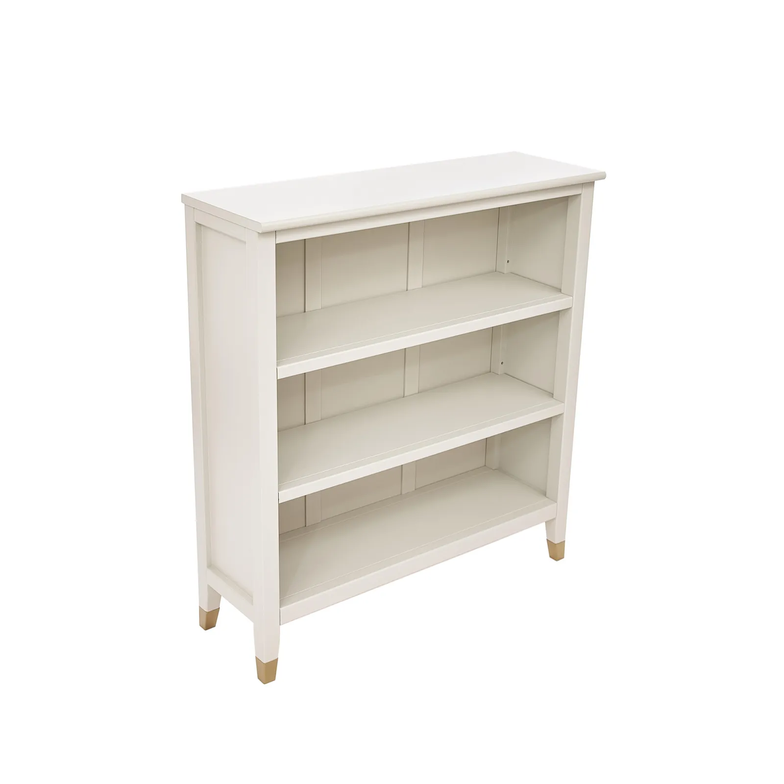 Cabinet Bits Palazzi 3 Tier Bookcase H97 W89 D25cm in Off-White 5
