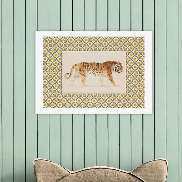 East End Prints Pacing Tiger Print 1