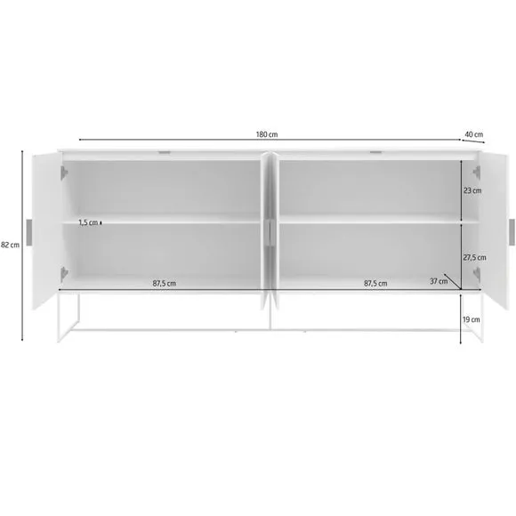 Asia Extra Wide Sideboard 6