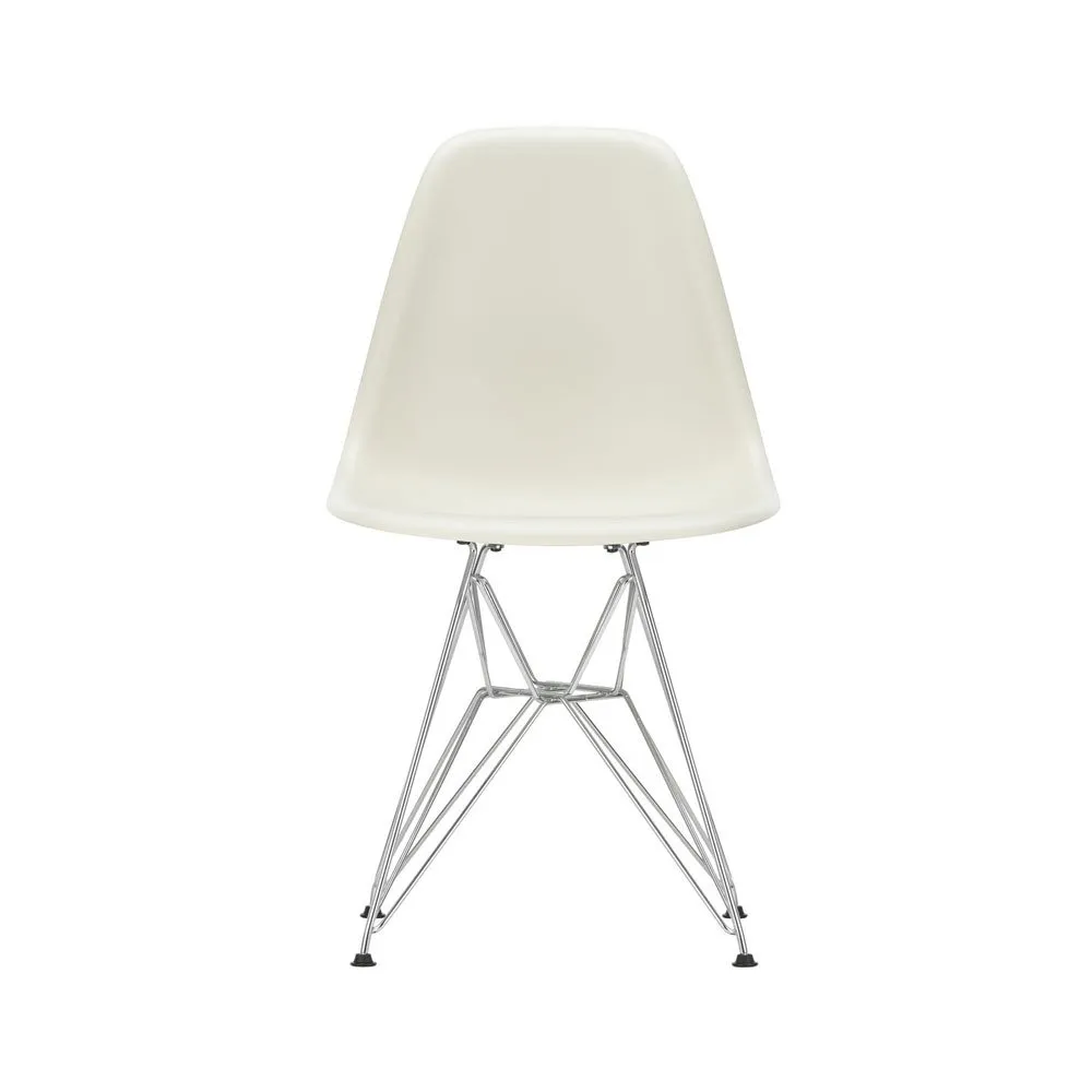 Vitra Eames DSR Side Chair New Height Vitra Pebble Chrome Base