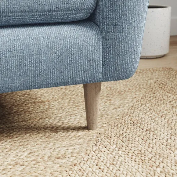Sven Chunky Tonal Weave 2 Seater Sofa 5