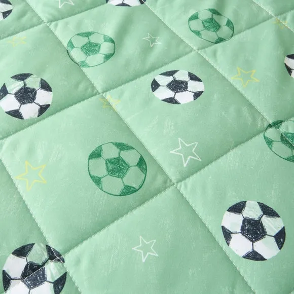 Helston Football Pitch Bedspread 2