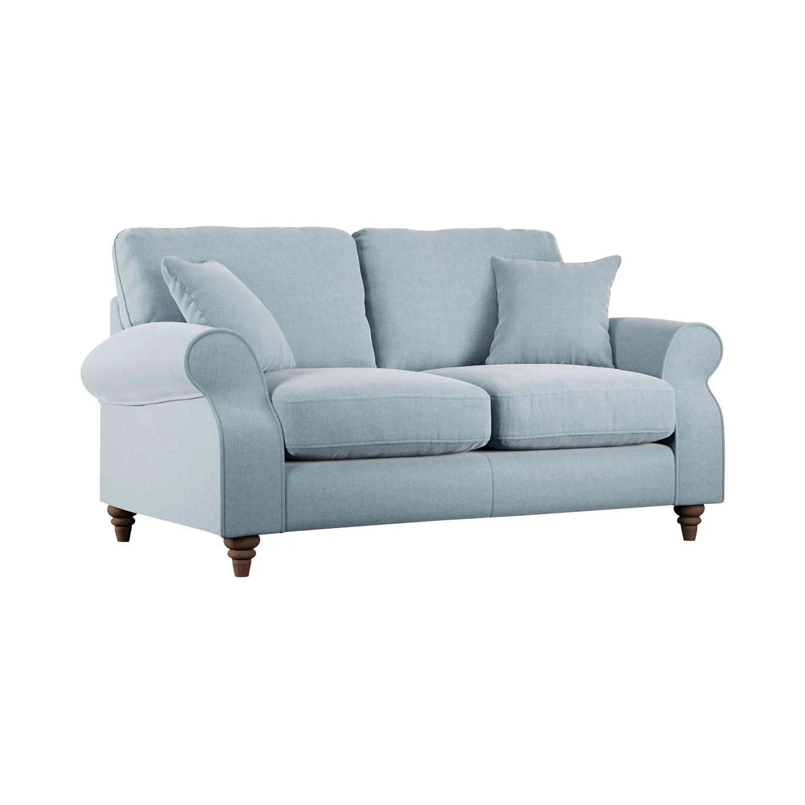 Hattie 2 Seater Sofa, Blue Fabric | Barker & Stonehouse 2