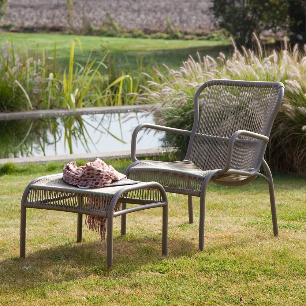 Vincent Sheppard Loop Outdoor Footrest Rust 4