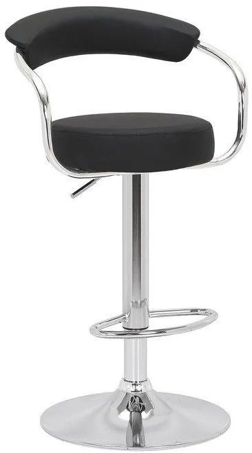 netfurniture Astra Stool Height Adjustable 6 Colours in Black