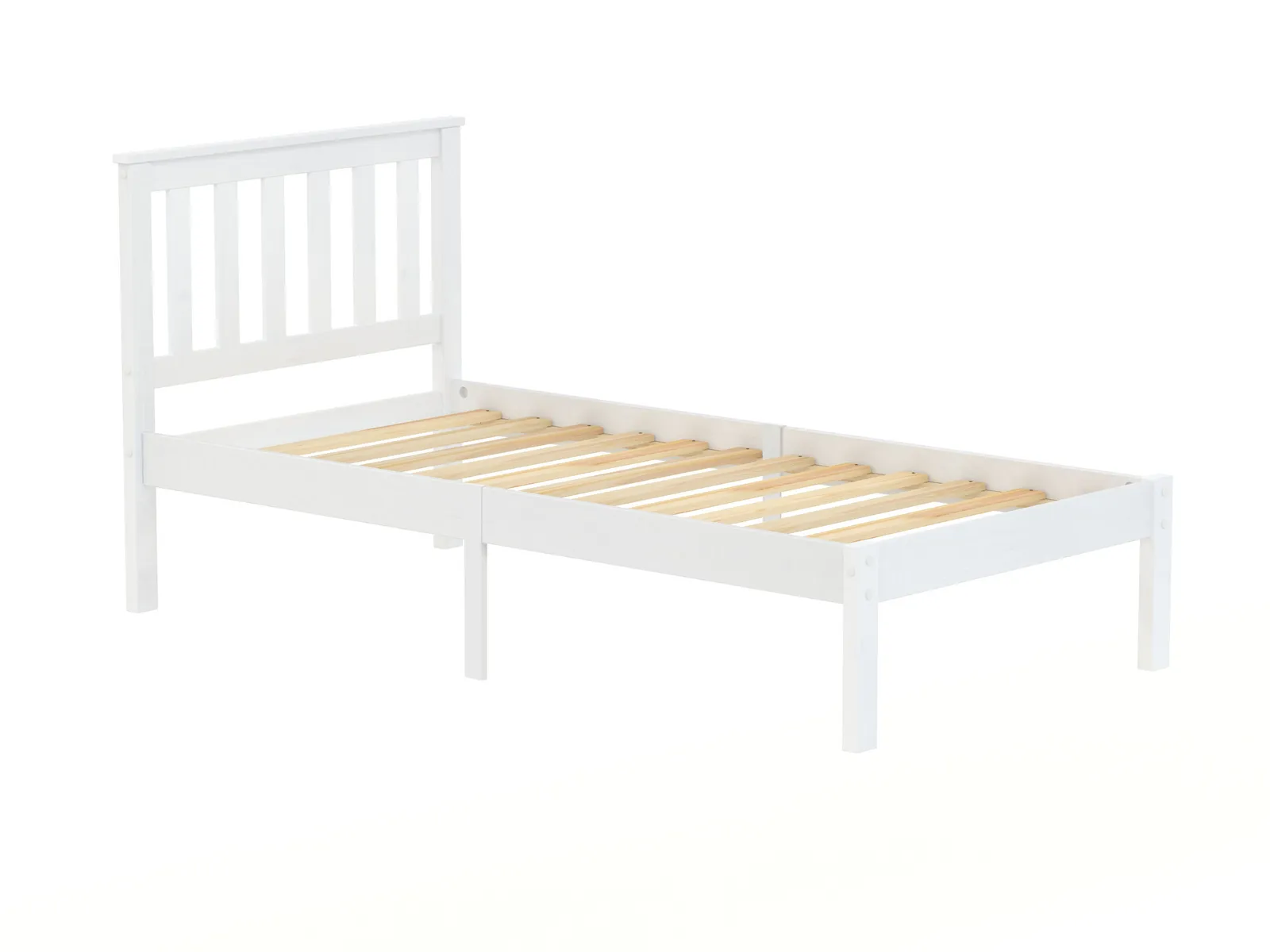 Birlea Denver Bed in White 5