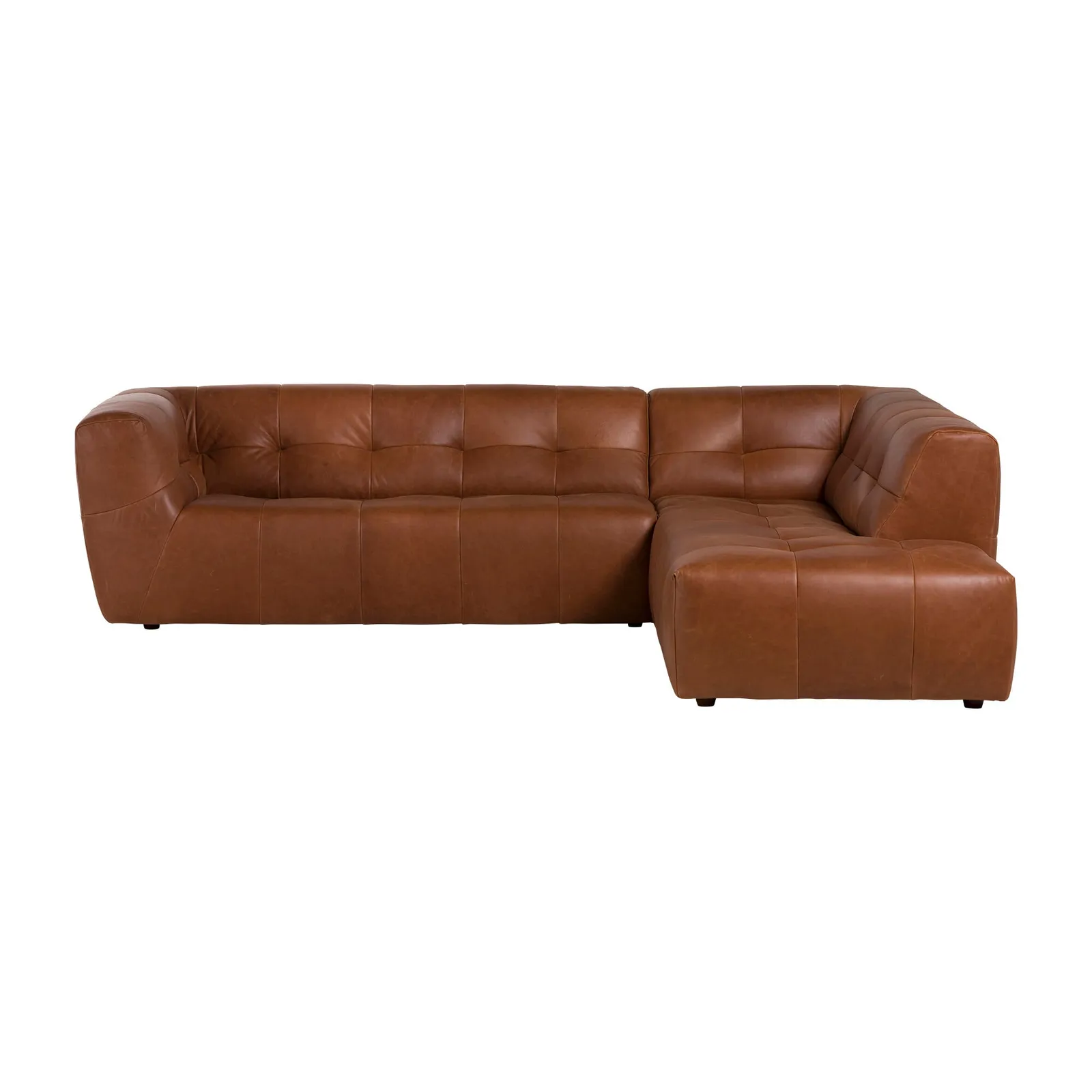 Atticus Corner Group Chaise Right Corner Sofa Leather | Barker & Stonehouse 3