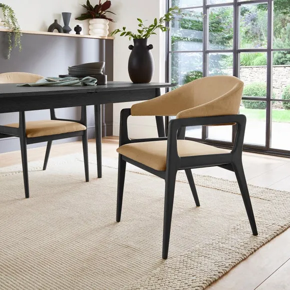 Hugh Dining Chair, Velvet 1