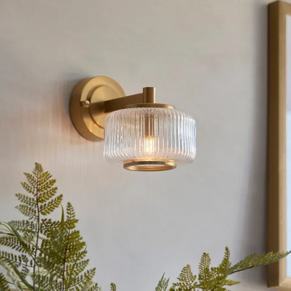 Vogue Jake Ribbed Wall Light