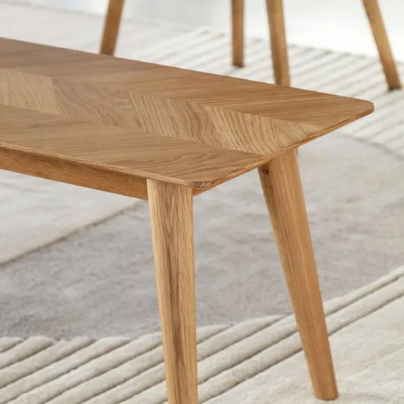 Manila 2 Seater Dining Bench 2