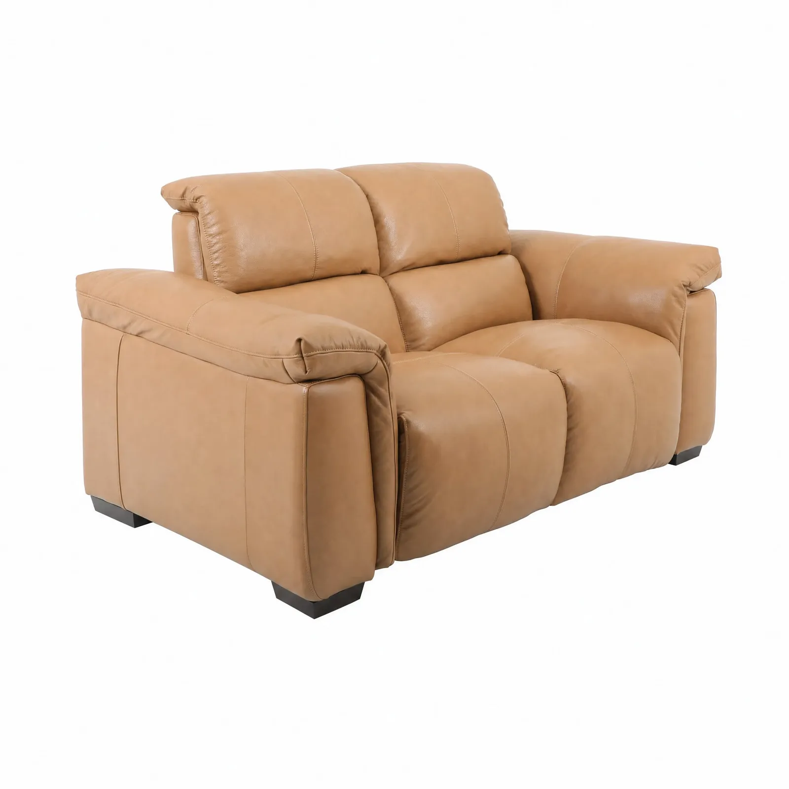 Mortimer 2 Seater Power Recliner Sofa, Brown Leather | Barker & Stonehouse 2
