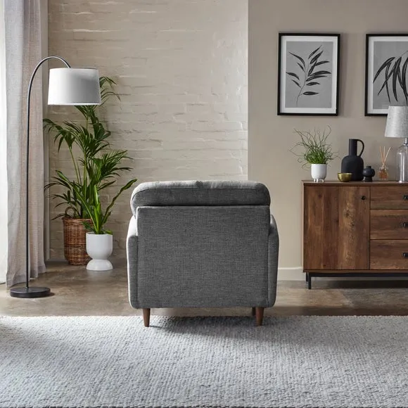 Sven Snuggle Chair, Tonal Weave 6
