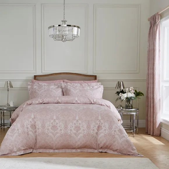 Dorma Cassiel 100% Cotton Duvet Cover & Pillowcase Set 1